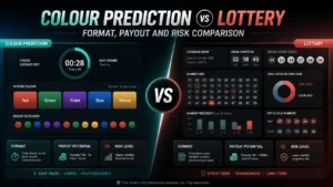 colour prediction vs lottery