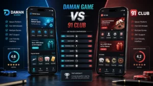 daman game vs 91 club